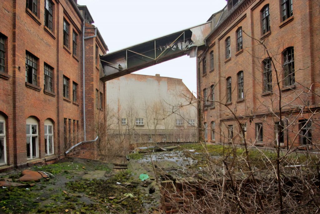 leerstehende Fabrikhalle in Zeitz